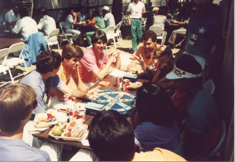 Trivial Pursuit at Archery, 1984 Summer Olympics