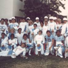 Trumpet Bus back at Pepperdine, 1984
