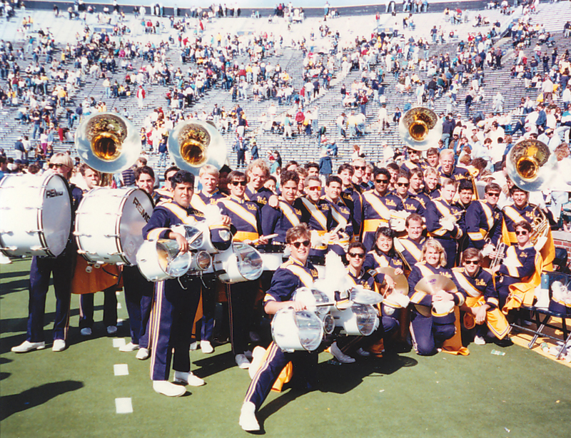 Band at Michigan, September 22, 1990