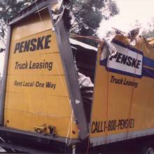 "The Animals Strike Again!" Truck wreck, 1990