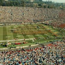 Tunnel formation,  USC game, November 17, 1990