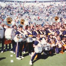 Band at Michigan, September 22, 1990