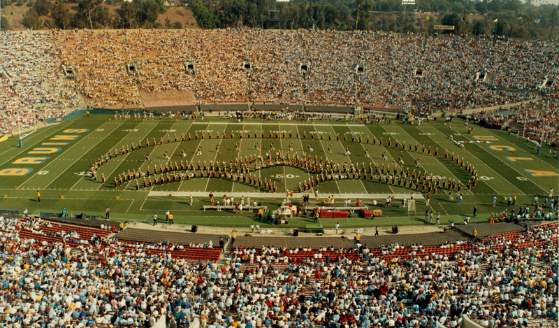 National anthem, USC game, November 17, 1990