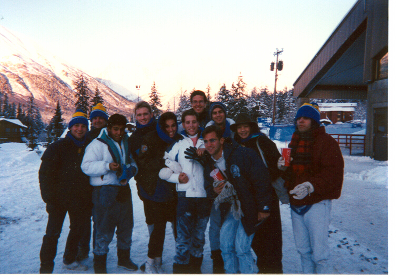 Group photo, 1990 Great Alaska Shootout