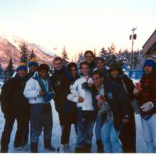 Group photo, 1990 Great Alaska Shootout
