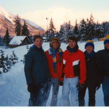 Group photo, 1990 Great Alaska Shootout