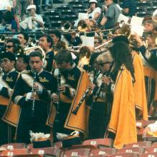 1991 at SDSU clarinets in stands 2
