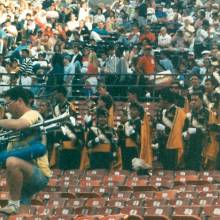 1991 at SDSU band in stands 3