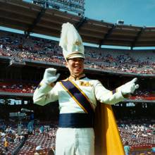 1992 Rams Game Drum Major Jeff Shimamoto 