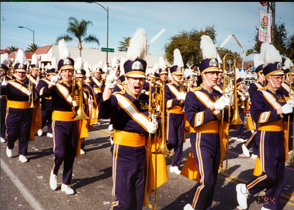 Trombones, 1994 Tournament of Roses Parade, January 1, 1994