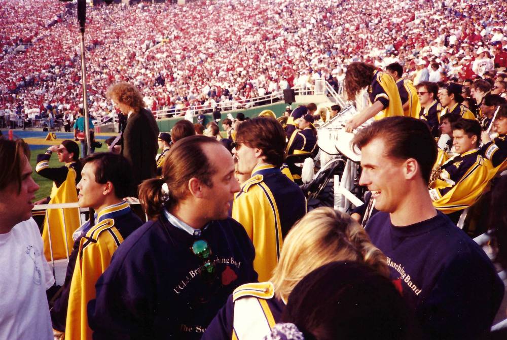 Marching Clinicians Mitch Rogers and Rob Wis