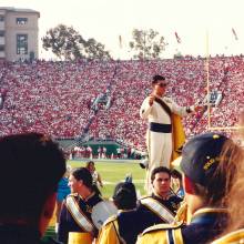 Drum Major Jeff Shimamoto