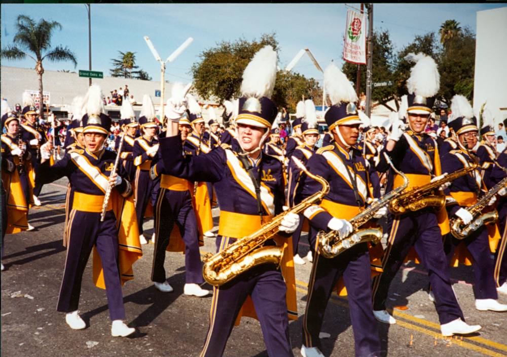 Saxophones, 1994 Tournament of Roses Parade, January 1, 1994