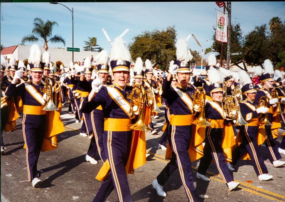 Mellophones, 1994 Tournament of Roses Parade, January 1, 1994