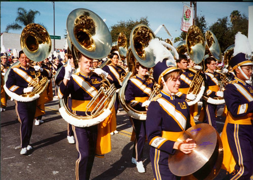 Tubas, 1994 Tournament of Roses Parade, January 1, 1994