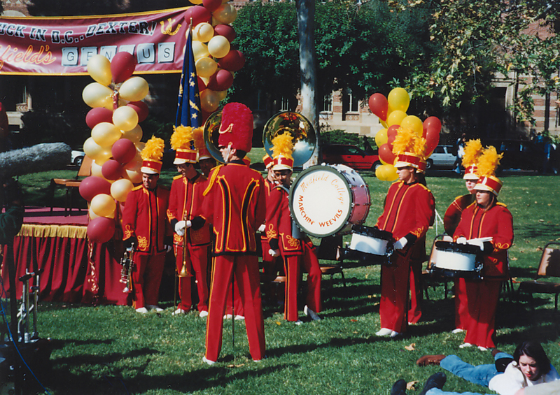 "Computer Wore Tennis Shoes," shot on campus in 1994.