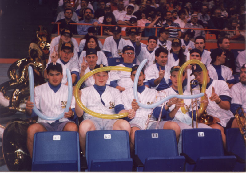 Group photo with balloons, 1995 Boise