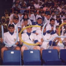 Group photo with balloons, 1995 Boise