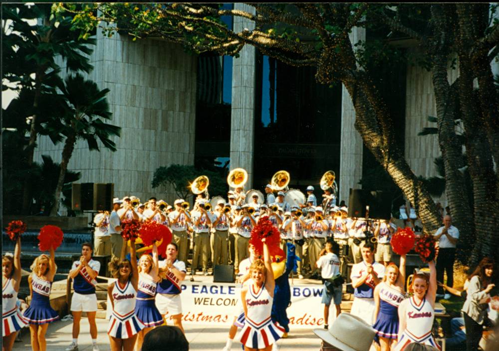 The Kansas Band at a Rally