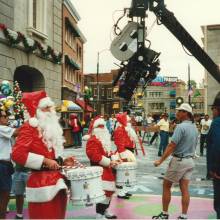 Jeremy Wuertz prepares for his closeup, 1996