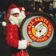 All Santa Band Bass Drum, 1996