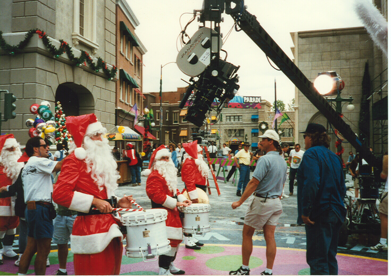 Jeremy Wuertz prepares for his closeup, 1996