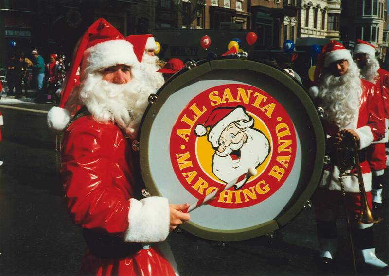 All Santa Band Bass Drum, 1996