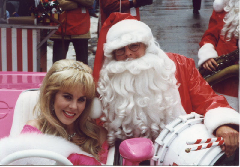 Rob Joyner with Barbie, 1996