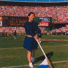 Flags,  49er's game, November 2, 1997