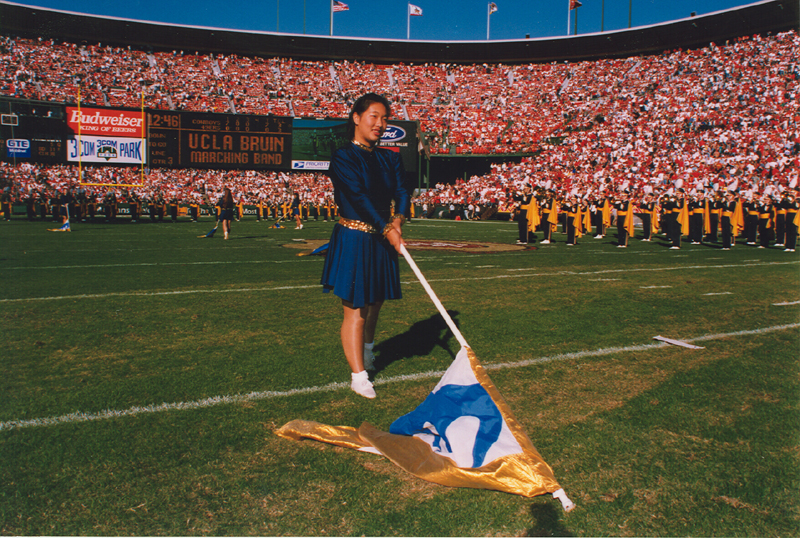 Flags, 49er's game, November 2, 1997