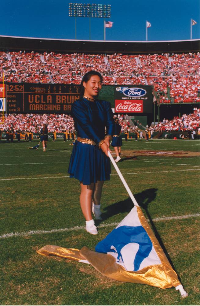 Flags,  49er's game, November 2, 1997