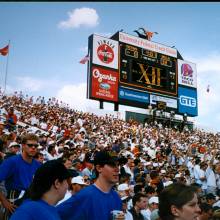 2nd quarter score, Go Bruins! 1997 Texas