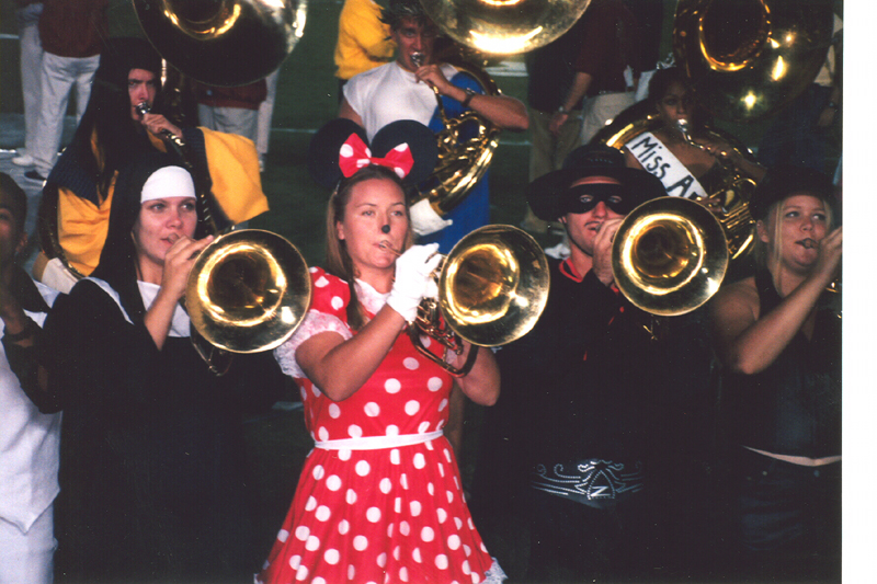 Halloween costume, Band Alumni Reunion, October 31, 1998