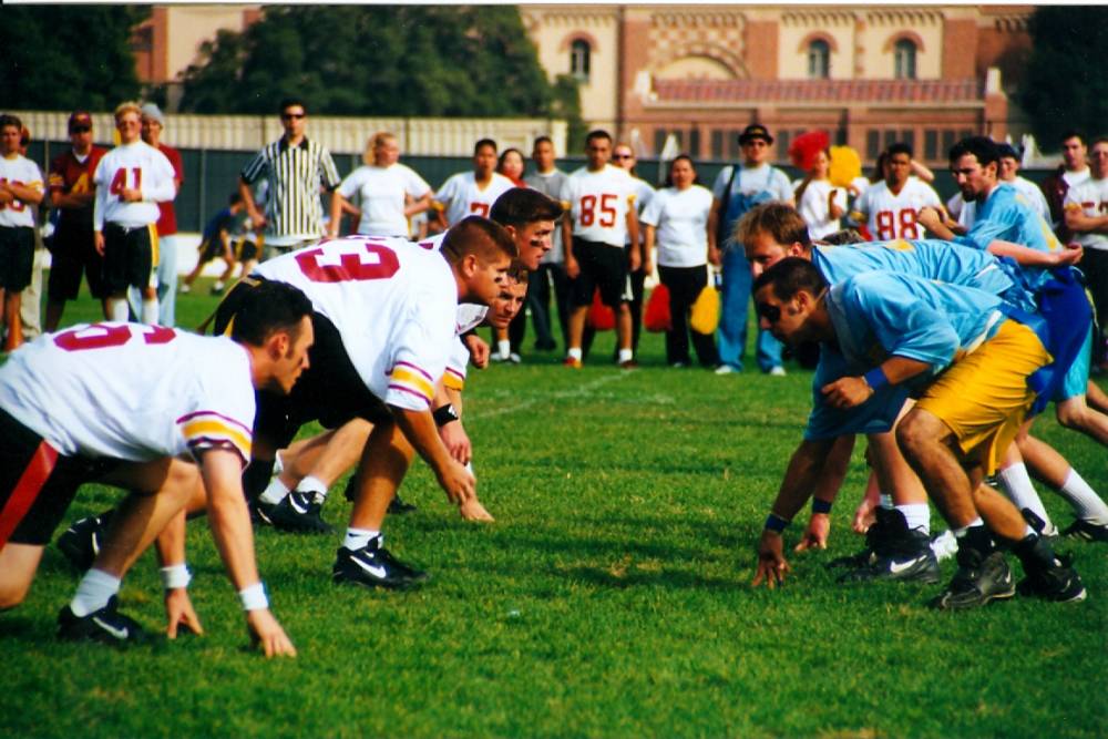 1999 November UCLA vs USC Band Football