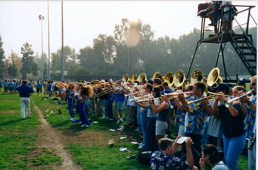 1999 November playing for the football team with cheer