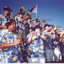 In the stands, Arizona State game, October 2, 1999
