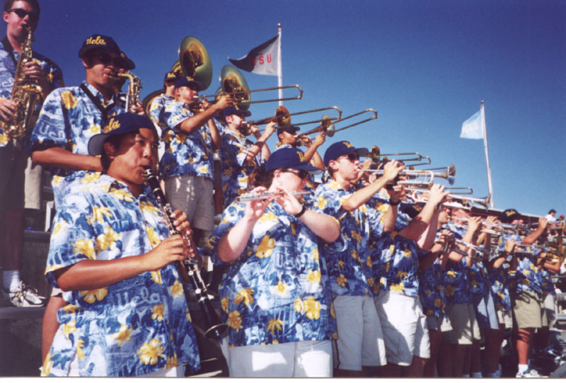 In the stands, Arizona State game, October 2, 1999