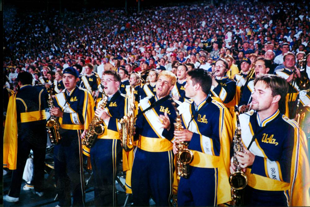 Band in the stands