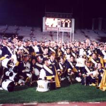 Group photo after Ohio State game, September 11, 1999