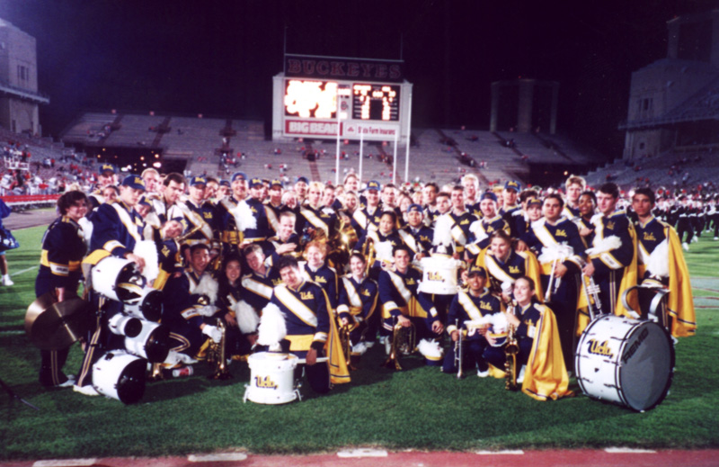 Group photo after Ohio State game, September 11, 1999