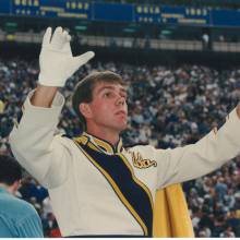 Drum Major Michael Jewett, 1990's