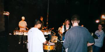 Drumline Recording Session
