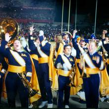 Band cheering, 2000 Arizona Trip