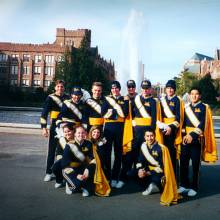 Band group picture, 2000 UW Trip 