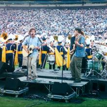 Pseudopod performing "Wisdom" at halftime 10/14/00