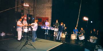 Drumline Recording Session