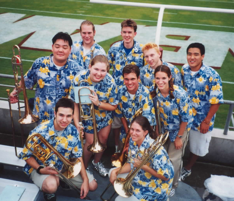 Trombones, Alabama game, September 1, 2001