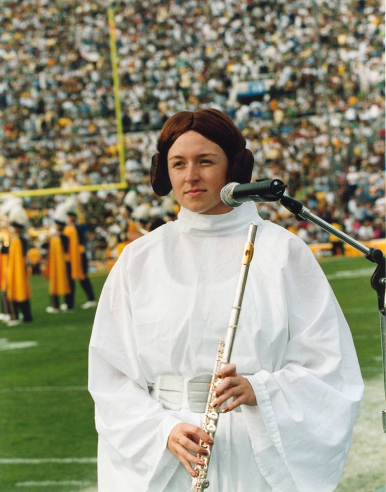 Princess Leia, Space Show, Oregon game, November 10, 2001