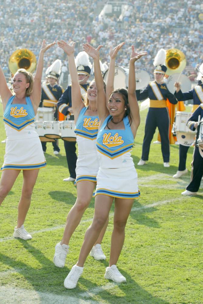 UCLA Dance Team, USC game, November 23, 2002