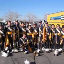 Trombones at the 2002 Las Vegas Bowl, December 25, 2002